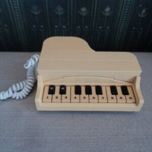 vintage piano telephone